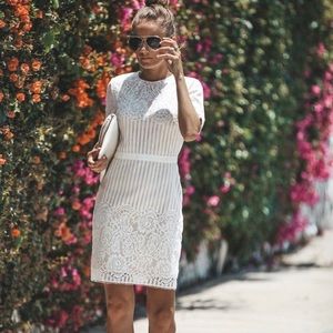 VICI collection- believe in Love lace dress NWOT